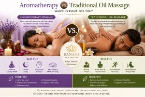 Read more about the article Aromatherapy vs Traditional Oil Massage: Which is Right for You?